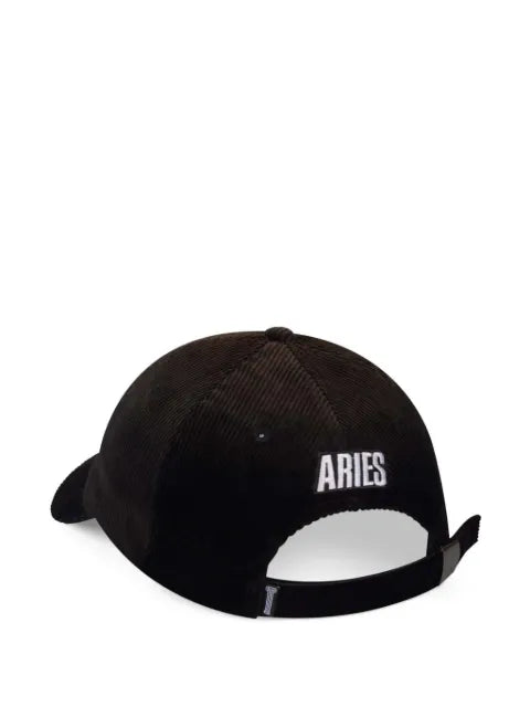 Aries Column A corduroy baseball cap