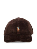 Polo Ralph Lauren corduroy logo-embroidered cap