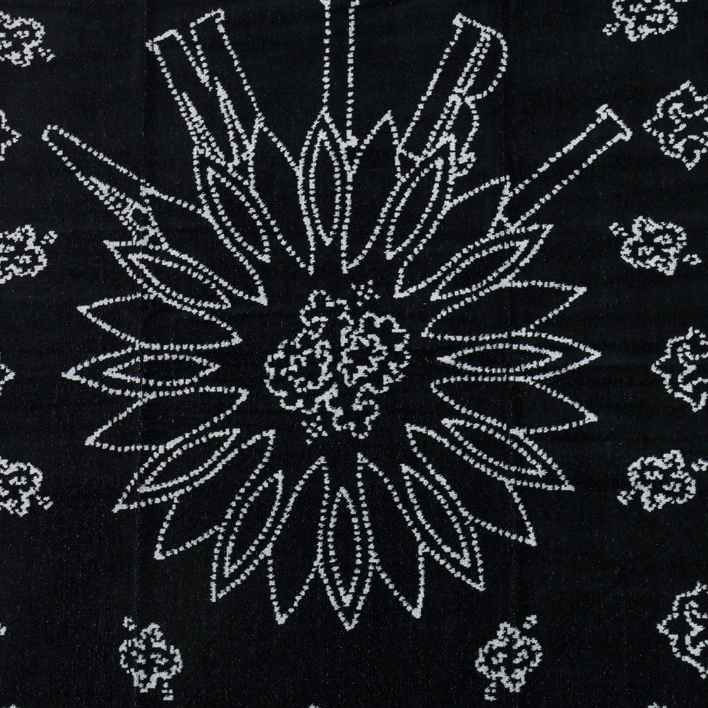 Black Bandana Towel