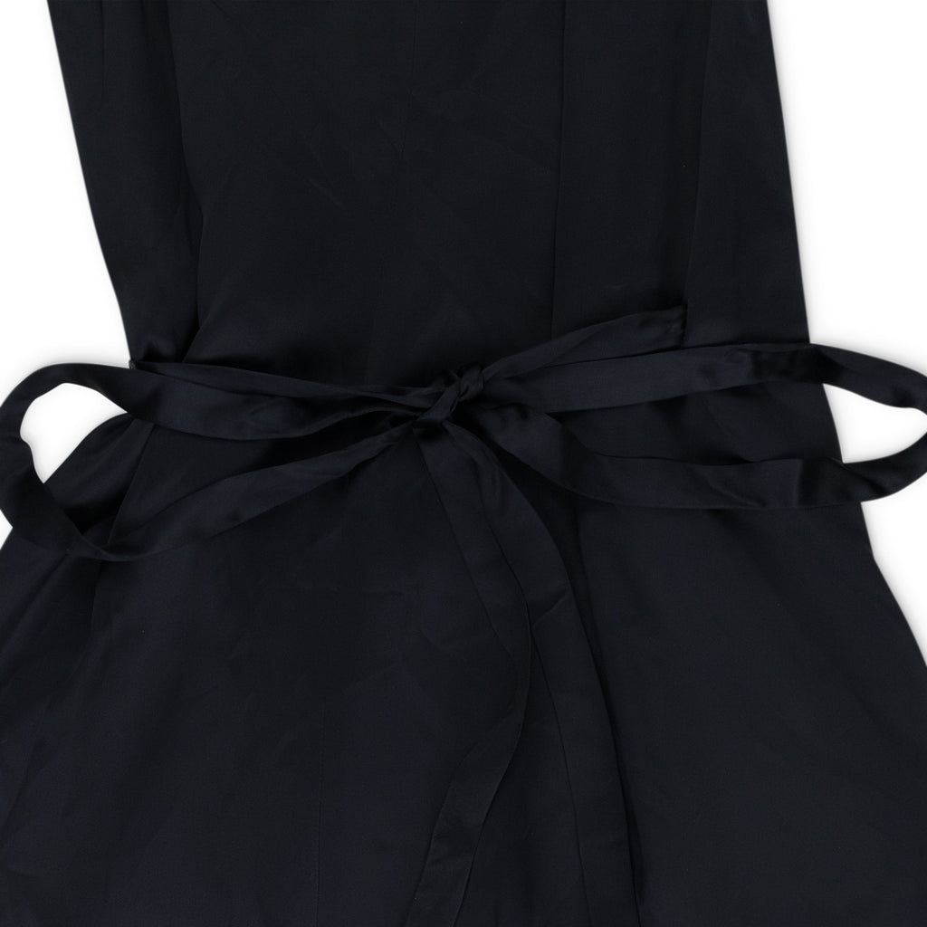 Blue Satin Wear Dress