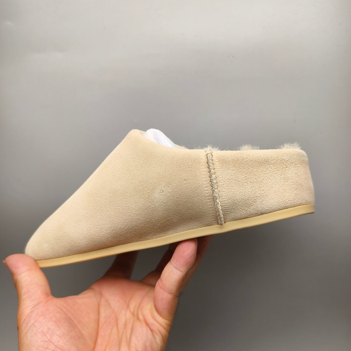 Sand Slip-On Casual Home Shoes — New Arrival | In Stock