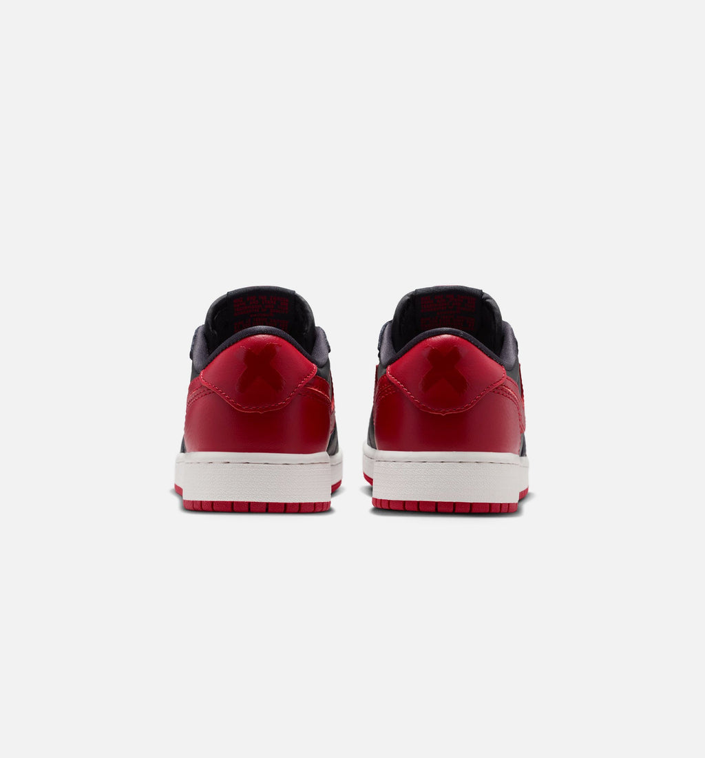 Air Jordan 1 Retro Low OG Banned Grade School Sneakers - Black/Varsity Red/Summit White