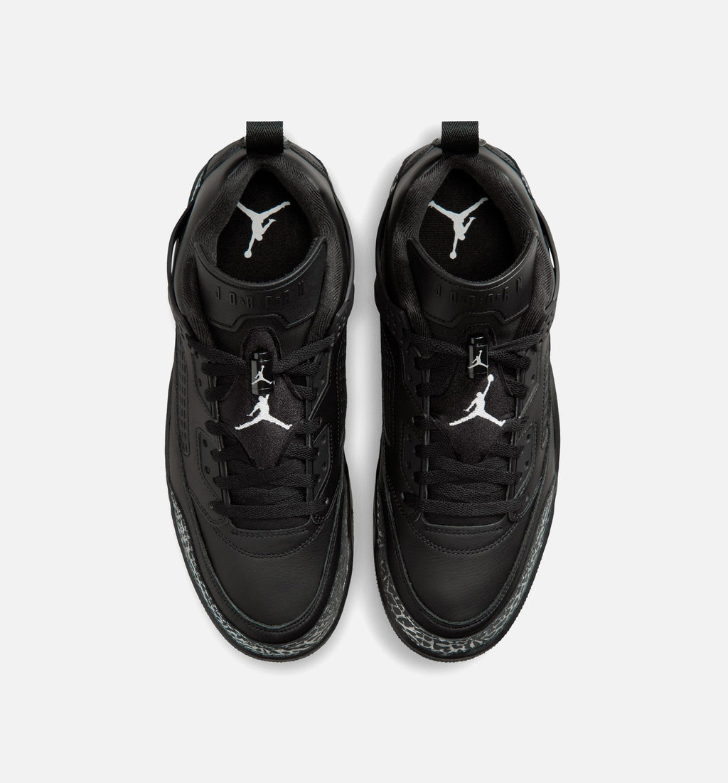 Jordan Spizike Low – Men's Basketball Shoe | Black/Metallic Silver