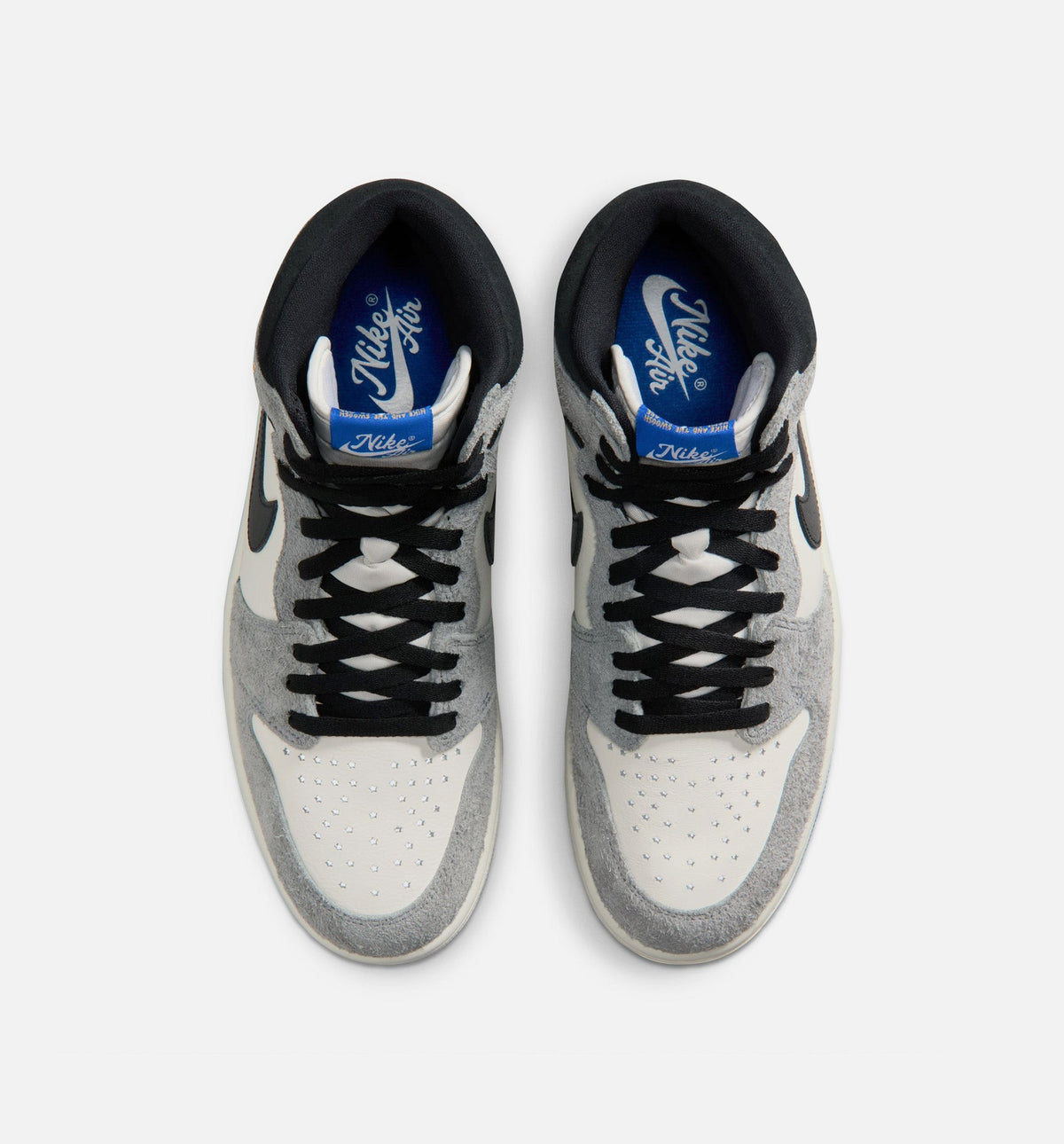 Air Jordan 1 Retro High OG Cool Grey Men's Sneakers - Game Royal/Black/Sail/White