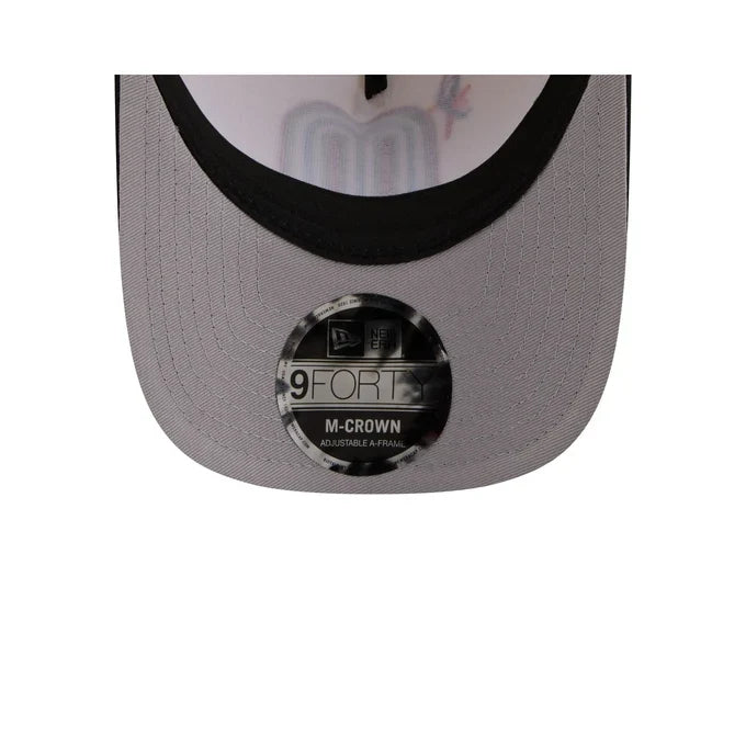New Era 940 M Crown A Frame WBC Mexico Latin Embroidered Snapback Hat