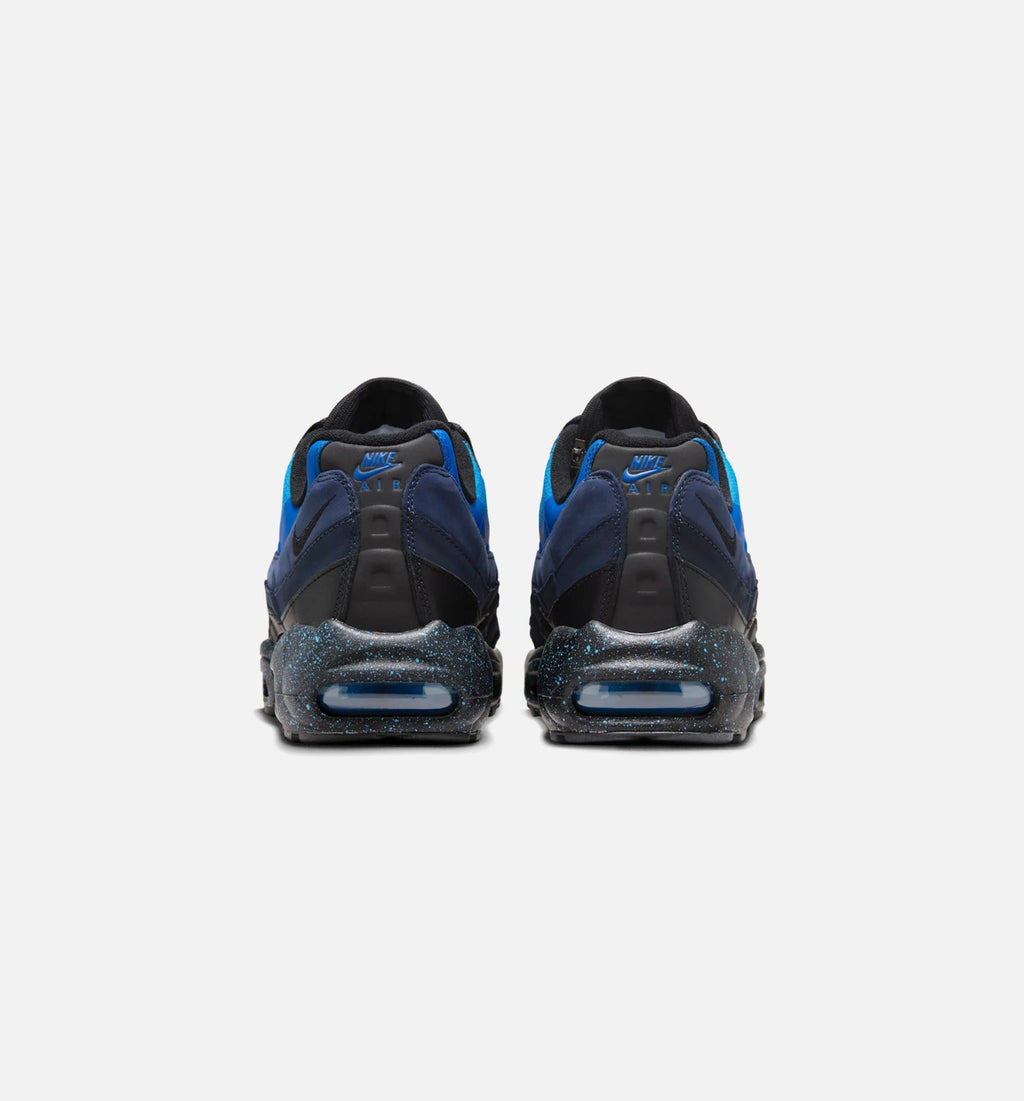 Air Max 95 x Stash Black and Harbour Blue Men's Sneakers - Obsidian/Harbor Blue/Black