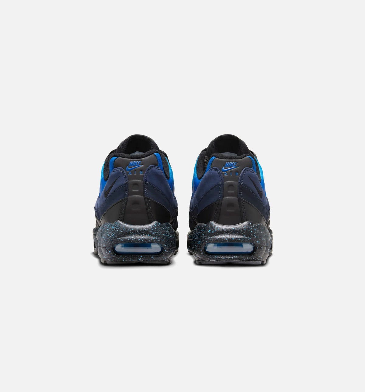 Air Max 95 x Stash Black and Harbour Blue Men's Sneakers - Obsidian/Harbor Blue/Black