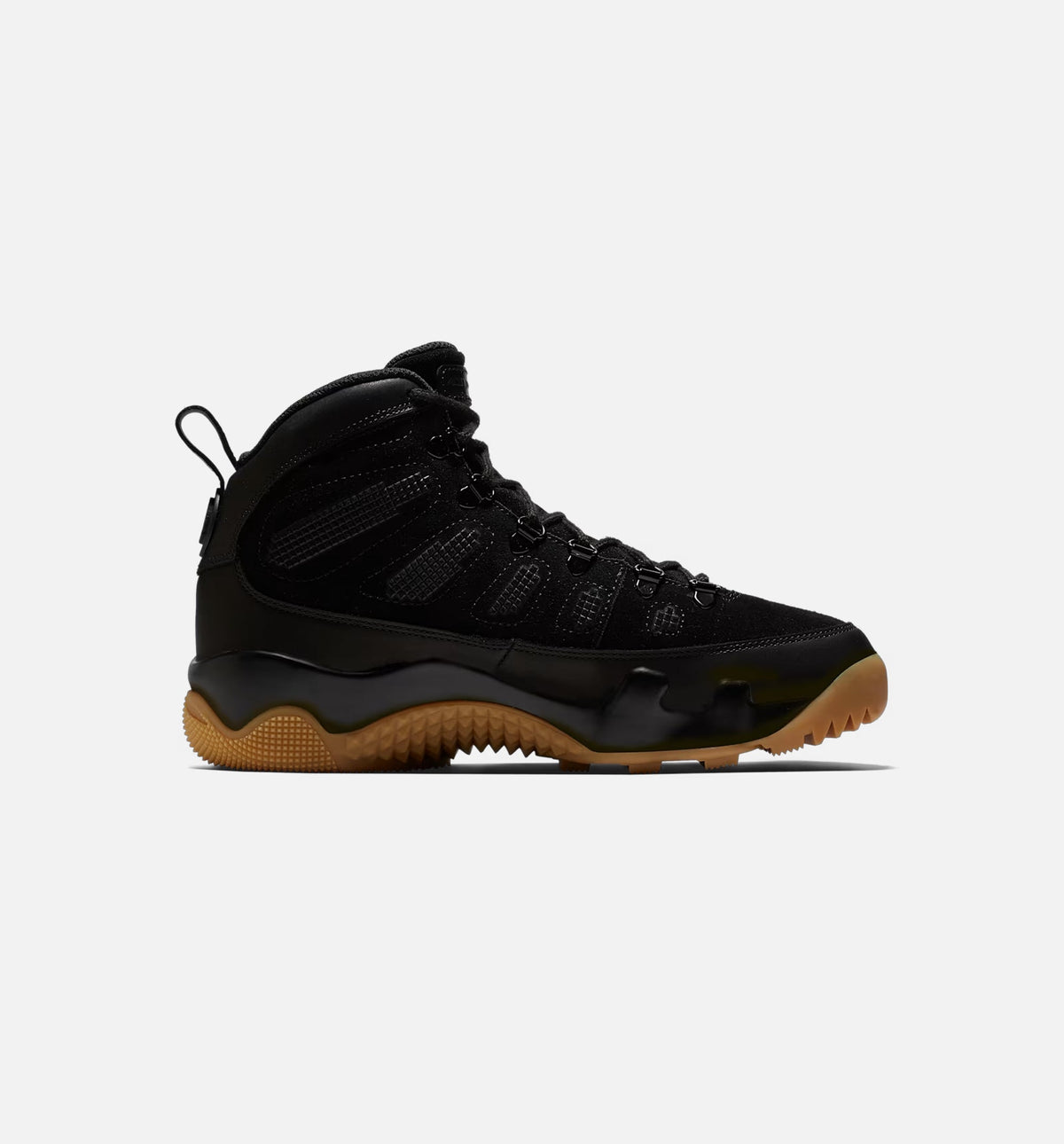 Air Jordan 9 Retro Men's Lifestyle Boots - Black/Gum Light Brown