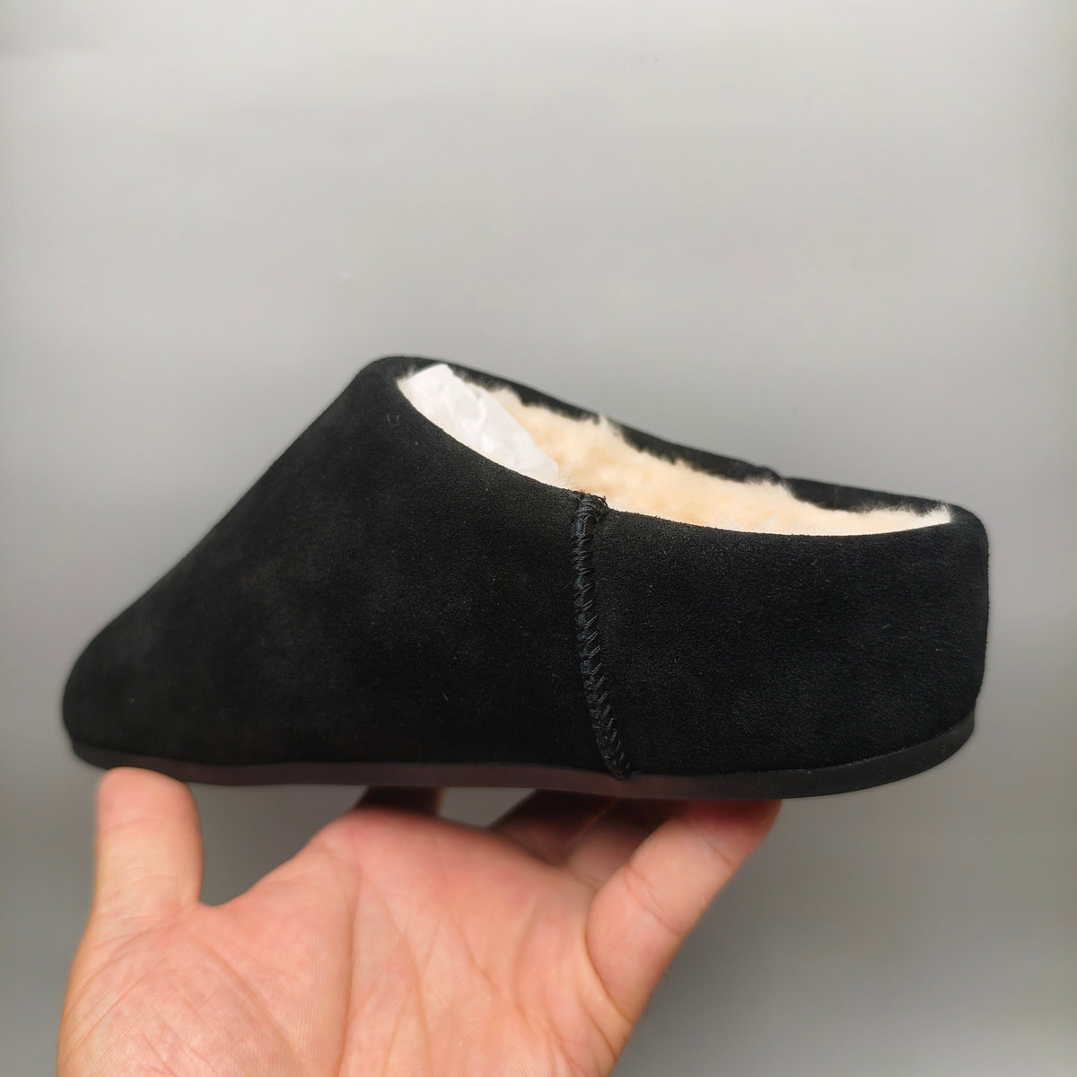 Black Slip-On Casual Home Shoes — New Arrival | In Stock