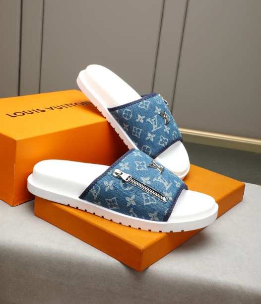 Luxury Monogram Comfort Slide Sandals – Premium Non-Slip Lightweight Summer Slides