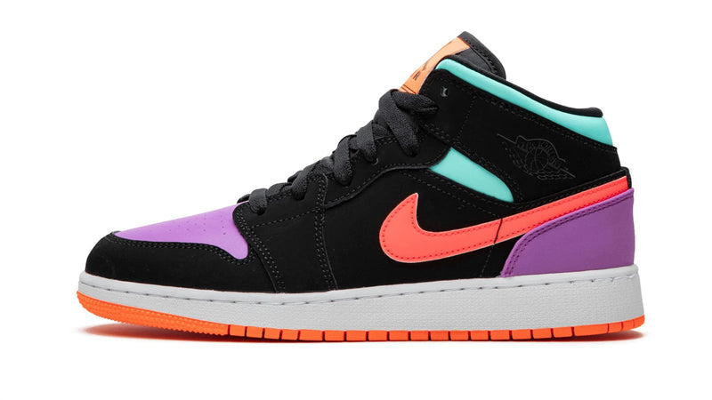 Air Jordan 1 Mid GS 'Candy' – Multi-Color Pastel AJ1 Mid with Bold Candy-Inspired Palette & Playful Energy
