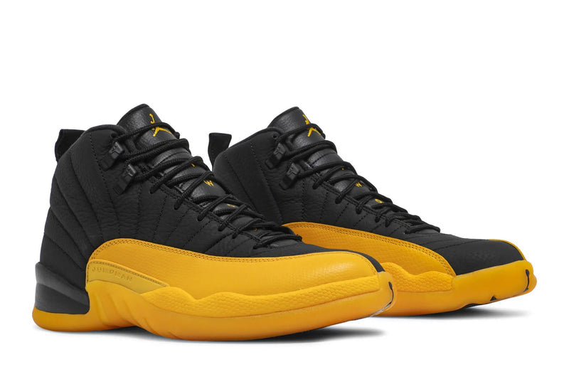 Air Jordan 12 Retro 'University Gold' – Black & University Gold AJ12 with Patent Leather & Championship Energy