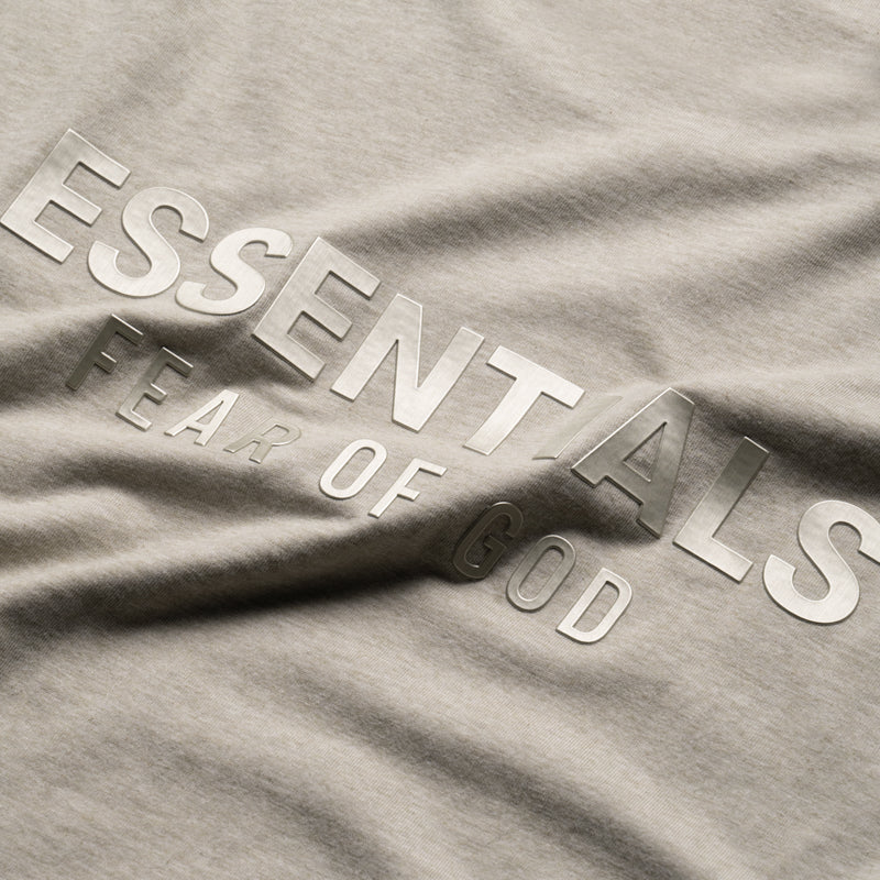 Fear Of God Essentials Classic Fit Tee - Heather Stone
