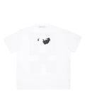 Off-White Jumbo Marker Short Sleeve Over Tee White/Black