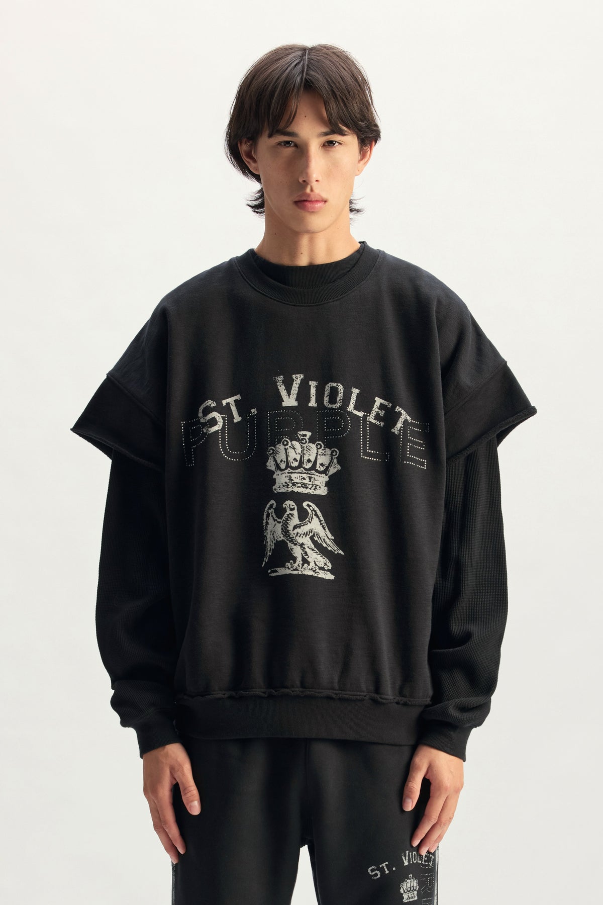 St. Violet Crystals Muscle Tee
