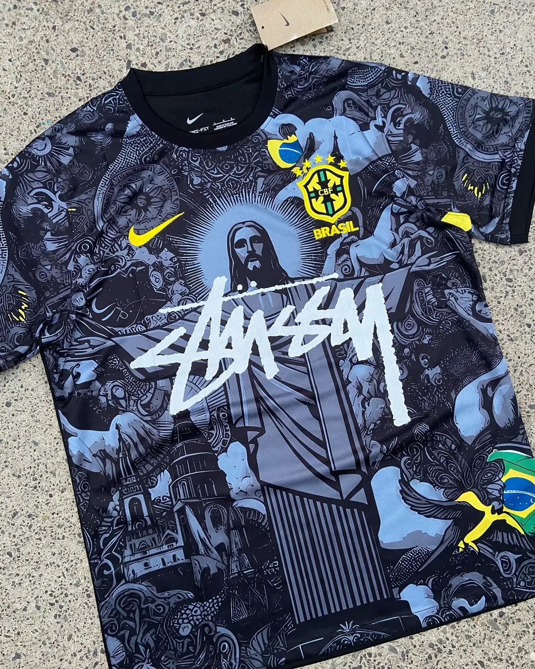 STUSSY X BRAZIL JERSEY