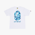 BAPE ABC Camo By Bathing Ape Tee White/Blue