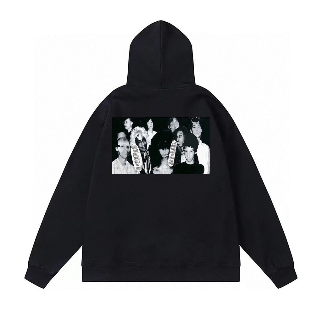 Stussy Hoodie Fleece Hooded Sweater