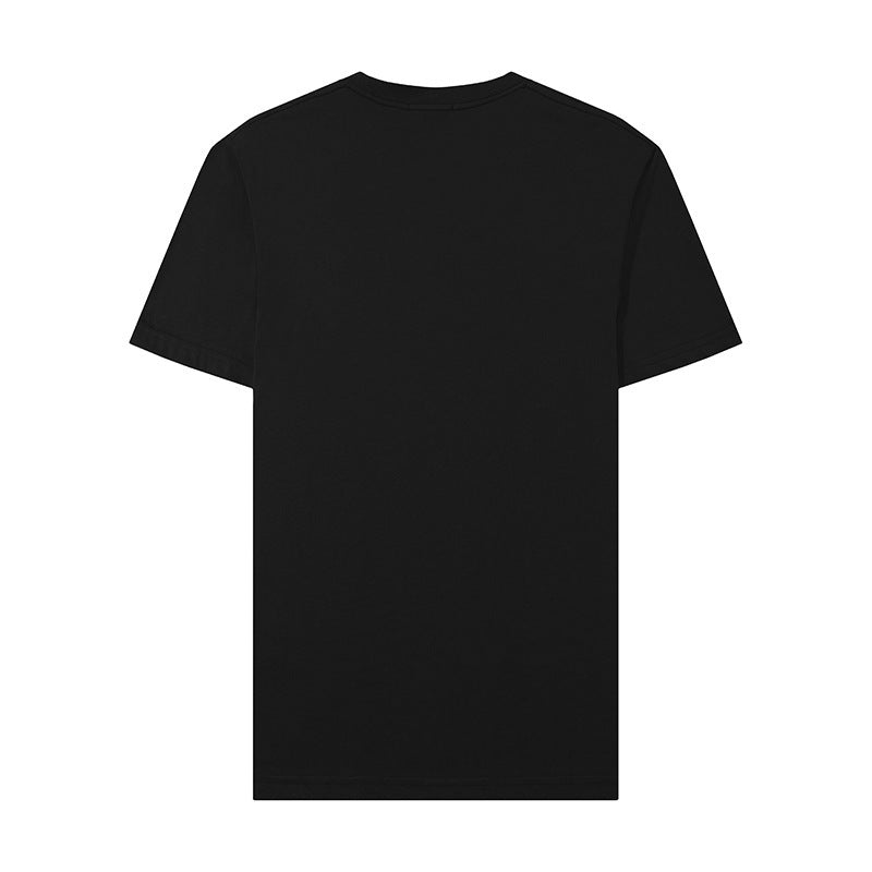 Stone Island Compass Patch Chest Badge Short‑Sleeve Cotton Tee