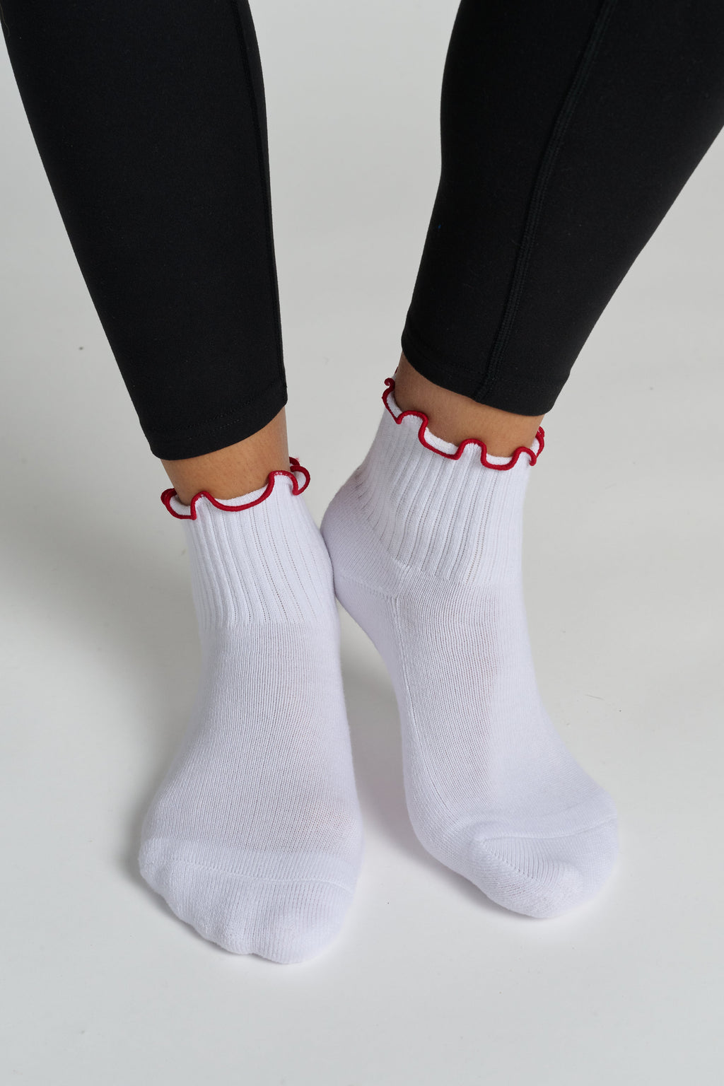 Quarter Cut Ruffle Sock