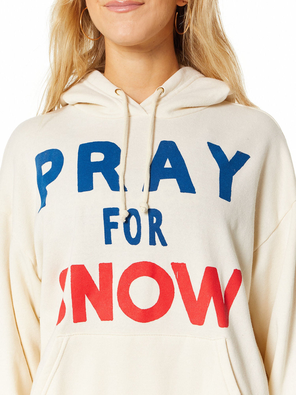 PRAY FOR SNOW RELAXED HOODIE
