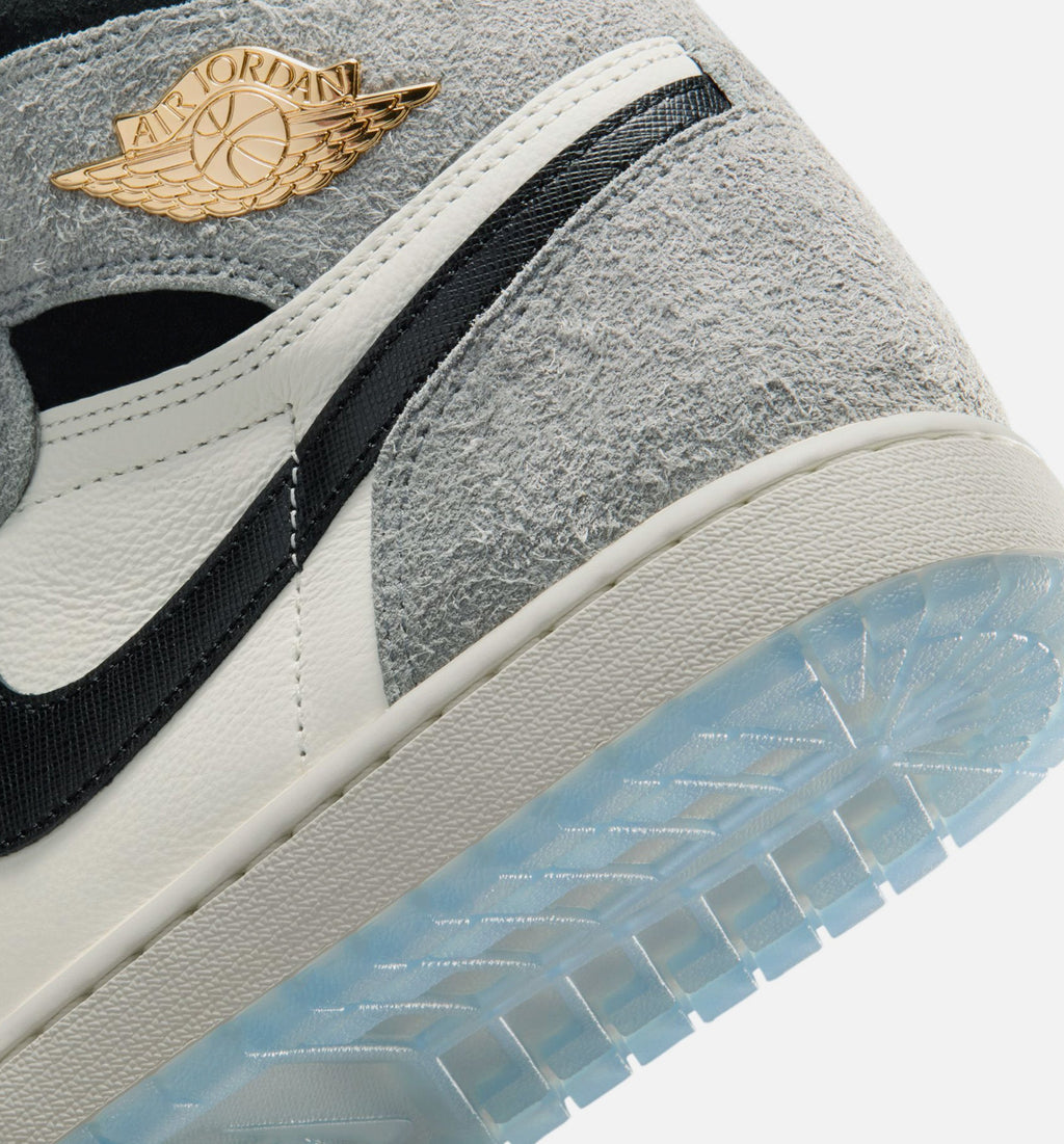 Air Jordan 1 Retro High OG Cool Grey Men's Sneakers - Cool Grey/Black/Sail/Game Royal/White