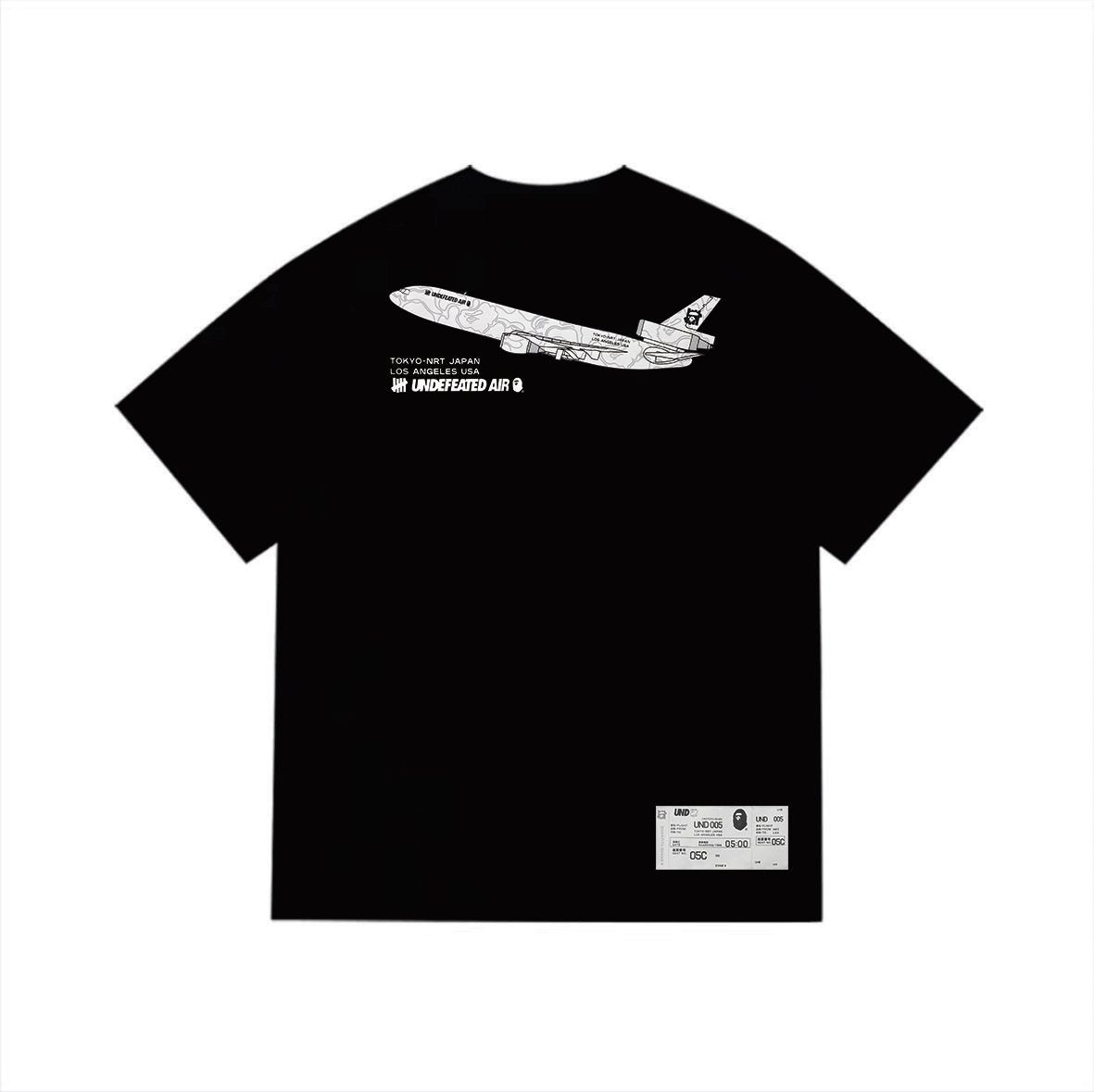 BAPE Front and Back Graphic T-Shirt