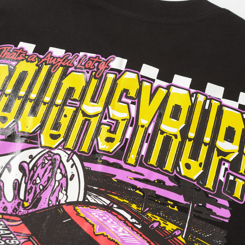 THAT'S A AWFUL LOT OF COUGH SYRUP Racing Graphic Short-Sleeve T-Shirt