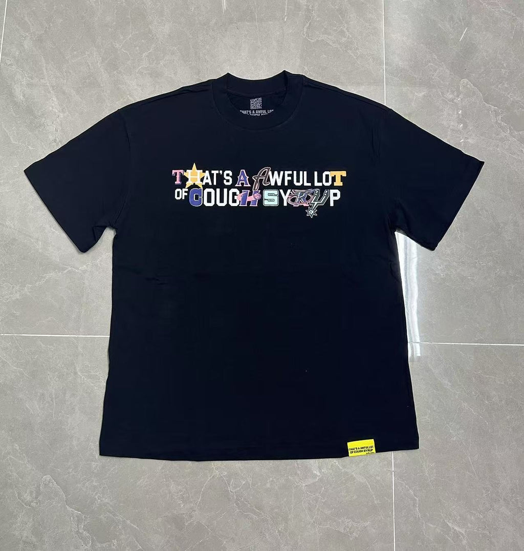 THAT'S A AWFUL LOT OF COUGH SYRUP Front & Back Graphic T-Shirt