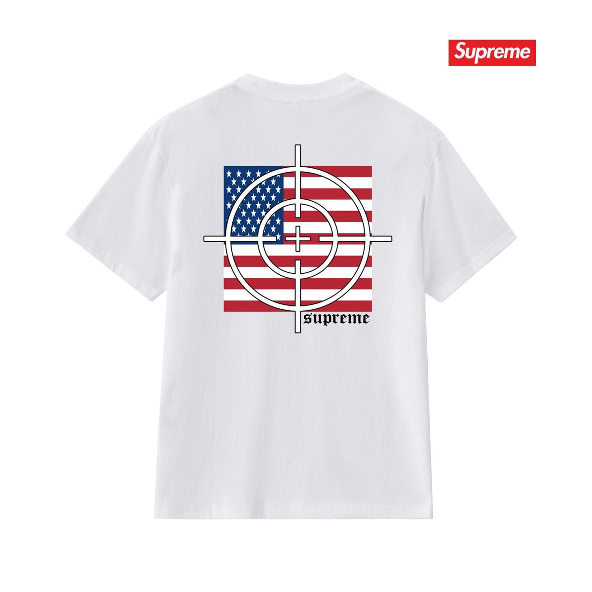 Supreme Flag Target Graphic T-Shirt