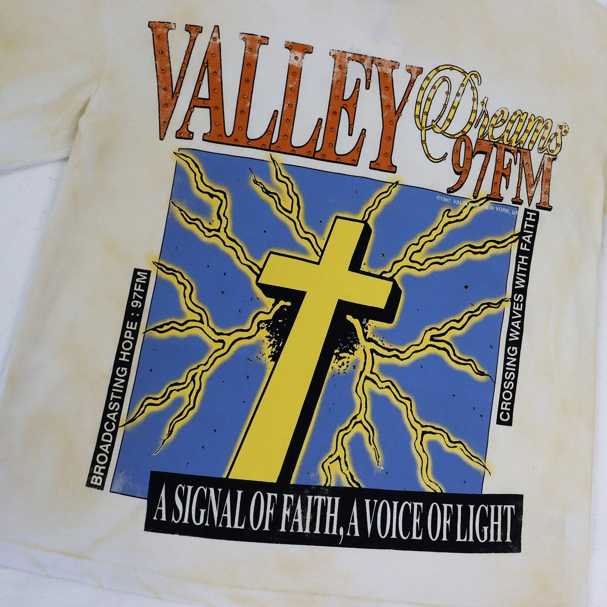 VALE USA Dreams Graphic Short-Sleeve T-Shirt - Cream