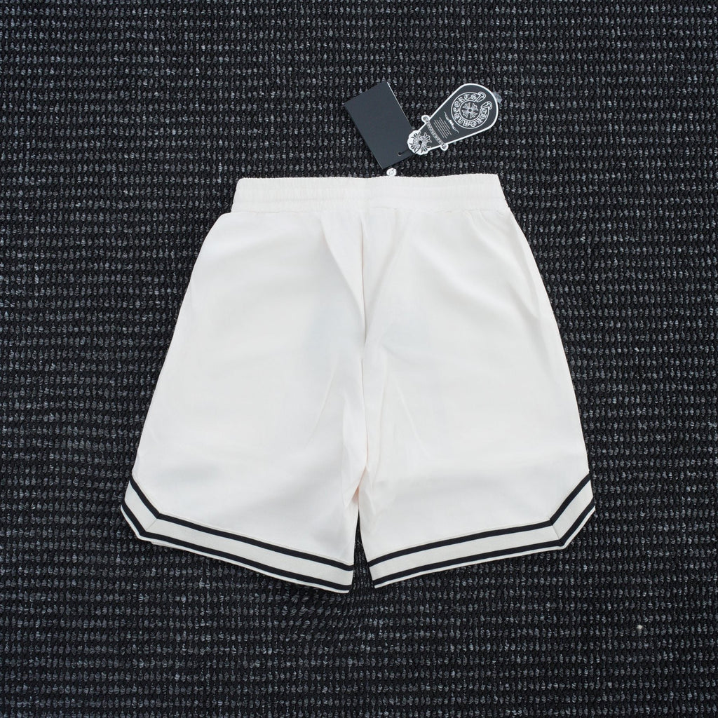 Chrome Hearts Cross Graphic Drawstring Shorts
