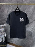 Chrome Hearts Cross Floral Back Graphic T-Shirt
