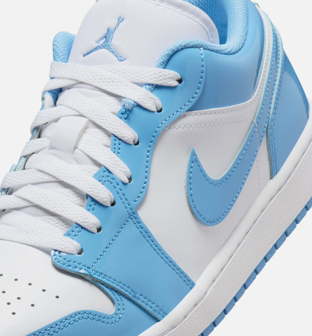 Air Jordan 1 Retro Low Legend Blue Men's Sneakers - Legend Blue/White
