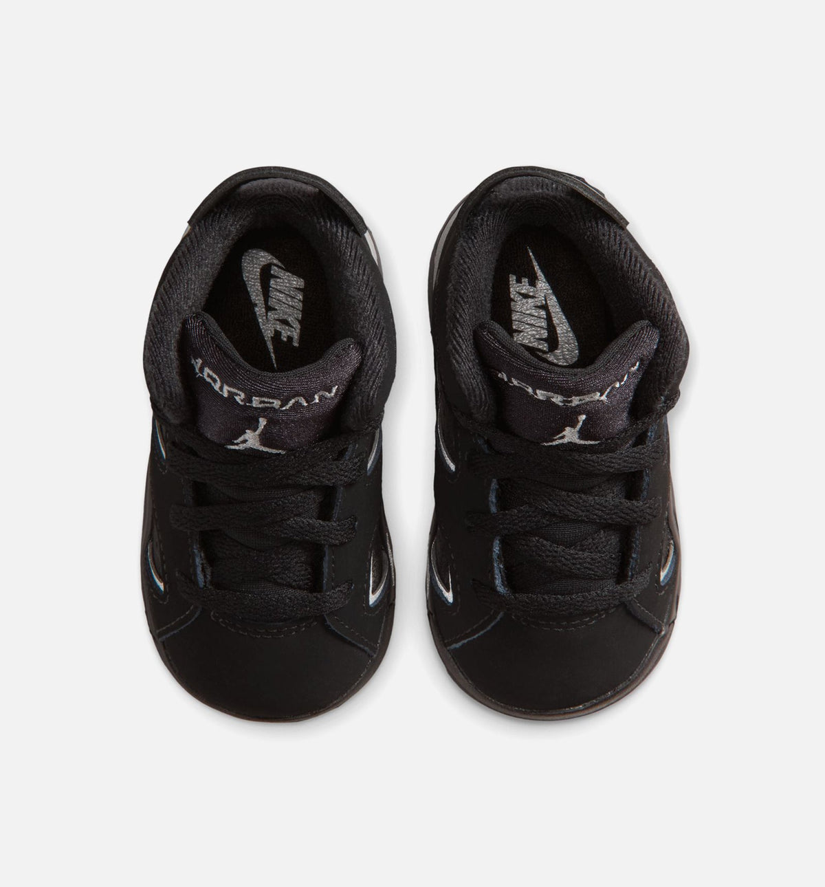 Air Jordan 6 Cap & Gown Infant/Toddler Shoe - Black/Reflective Silver