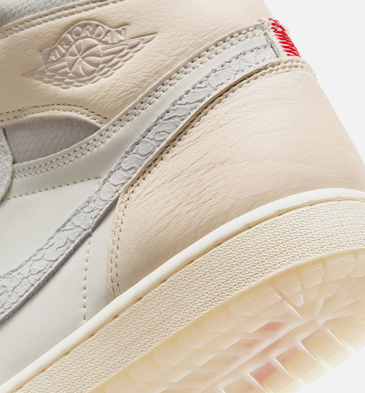 Air Jordan 1 Retro High OG Sail Men's Sneakers - Sail/University Red/Pale Ivory/Coconut Milk/Phantom
