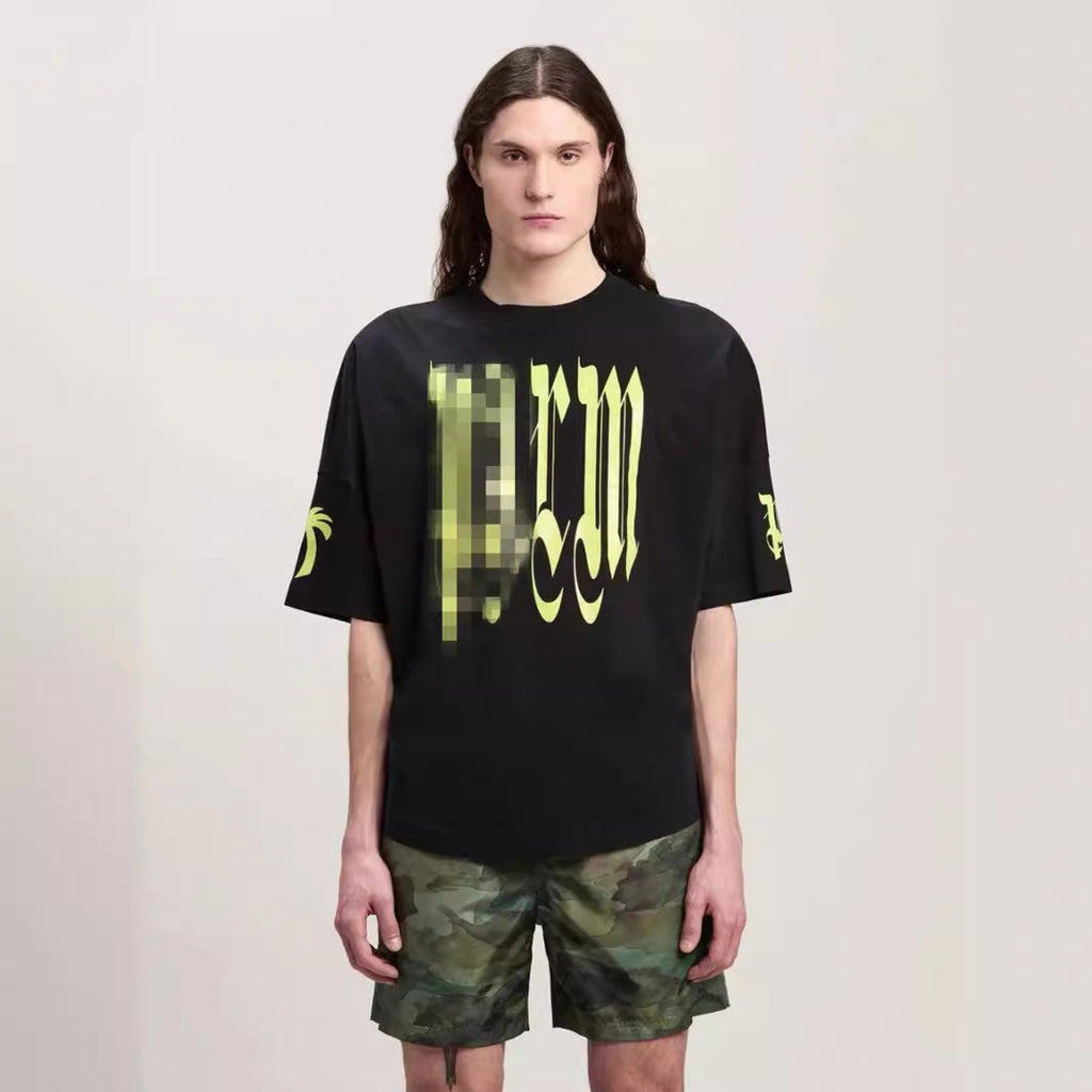Palm Angels T-shirt Coconut Letter Logo Short Sleeve T-shirt