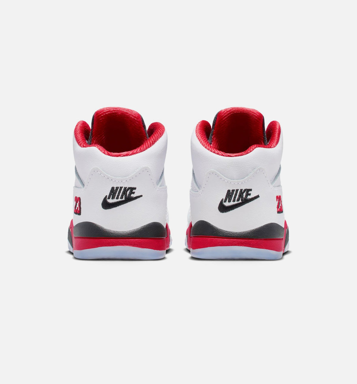 Air Jordan 5 Retro Fire Red Infant Toddler Lifestyle Shoes | Fire Red / White