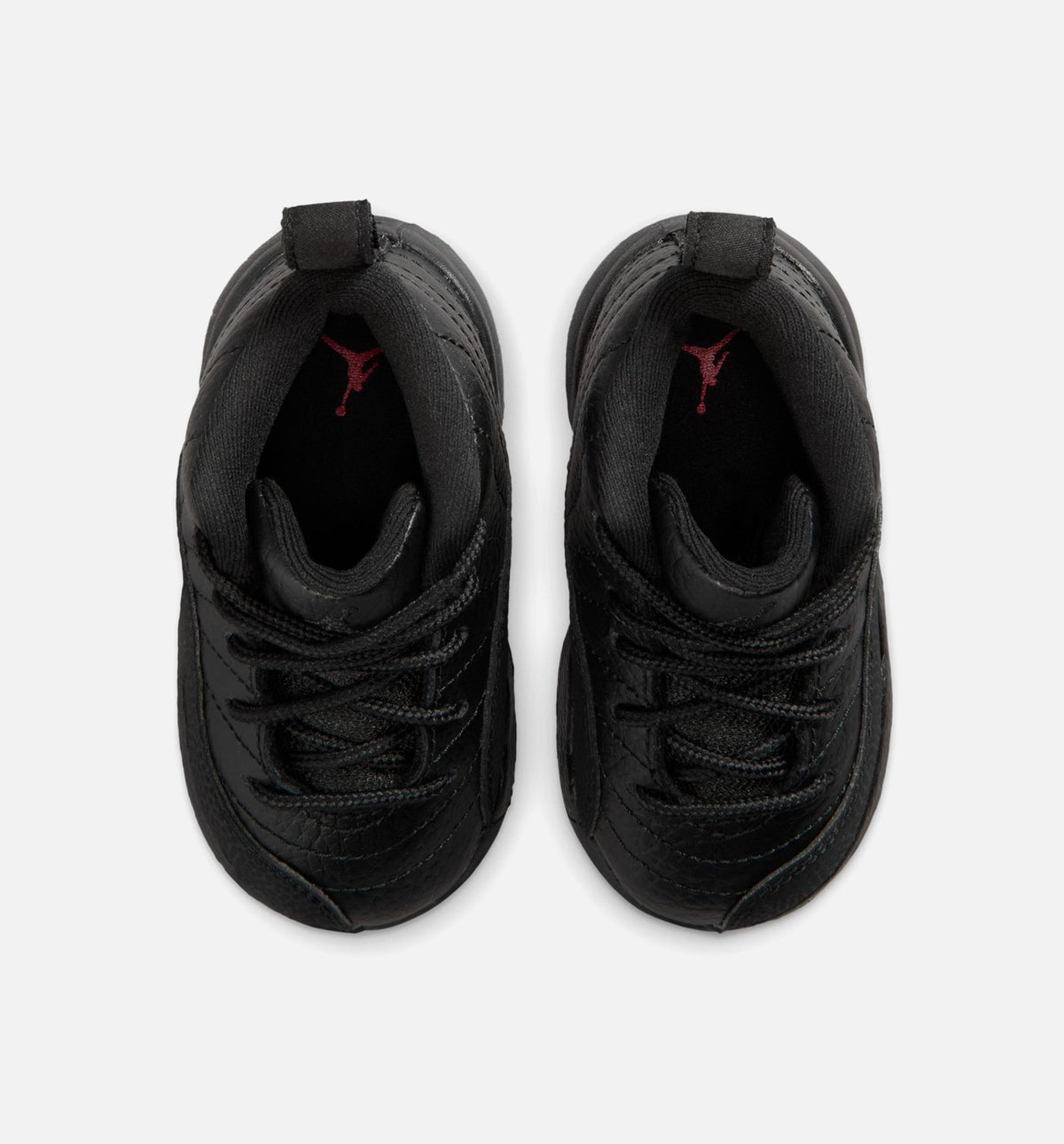 Air Jordan 12 Retro Bloodline Infant & Toddler Sneakers - Black/Varsity Red