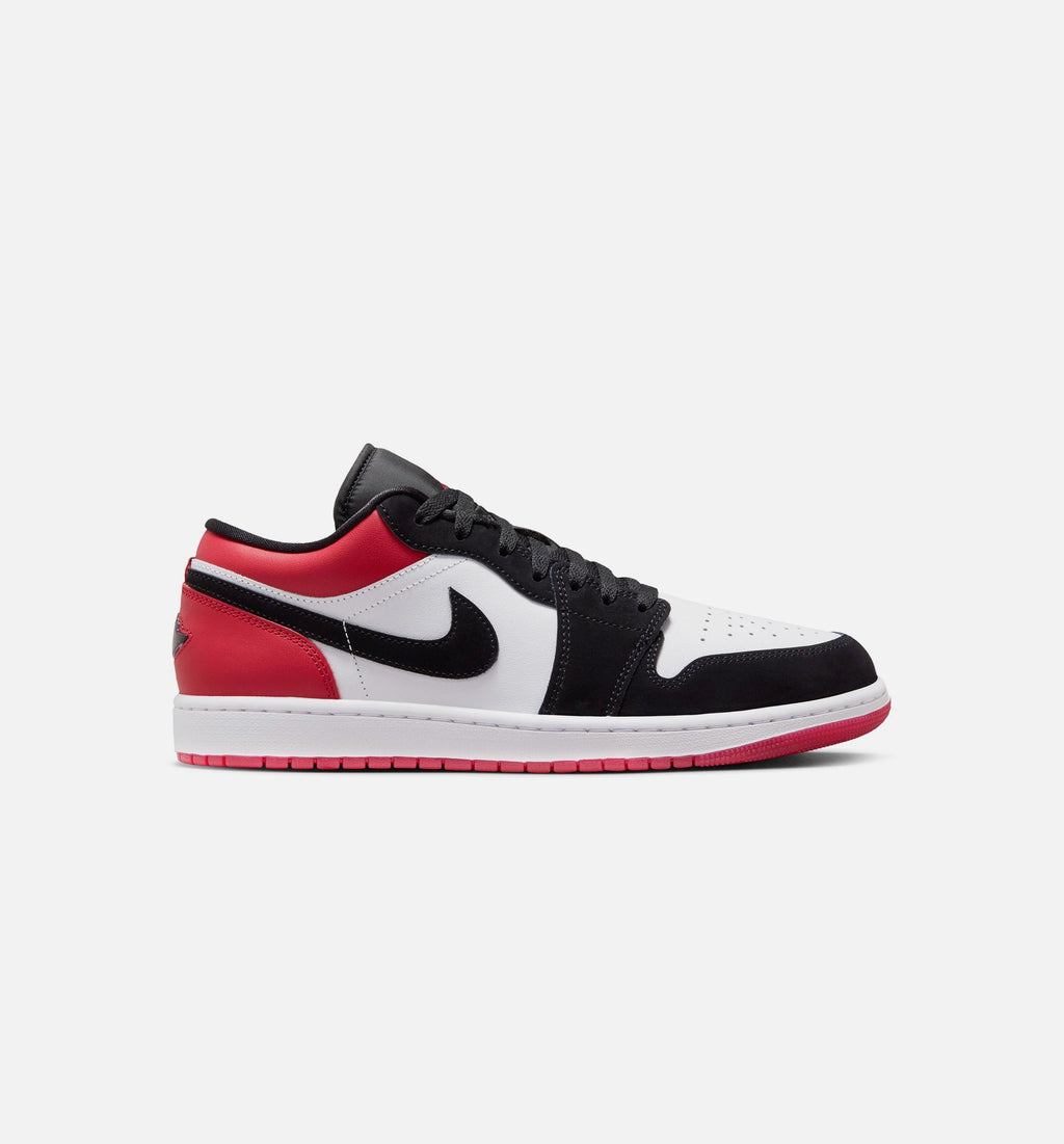 Air Jordan 1 Low SE Men's – White/Varsity Red/Black