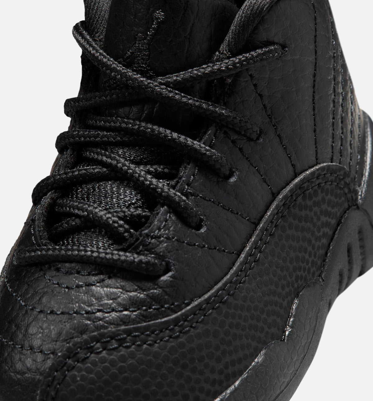 Air Jordan 12 Retro Bloodline Infant & Toddler Sneakers - Black/Varsity Red
