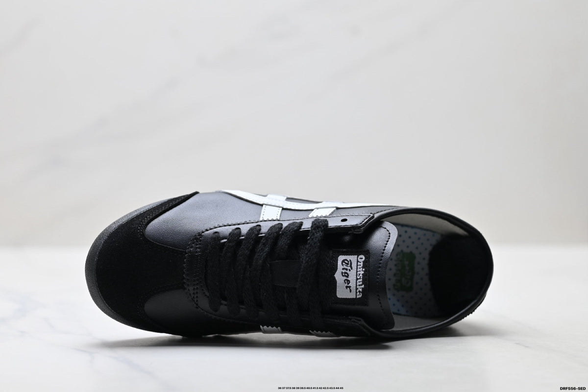 Onitsuka Tiger Retro Low Top Black White Unisex Shoes Style 22