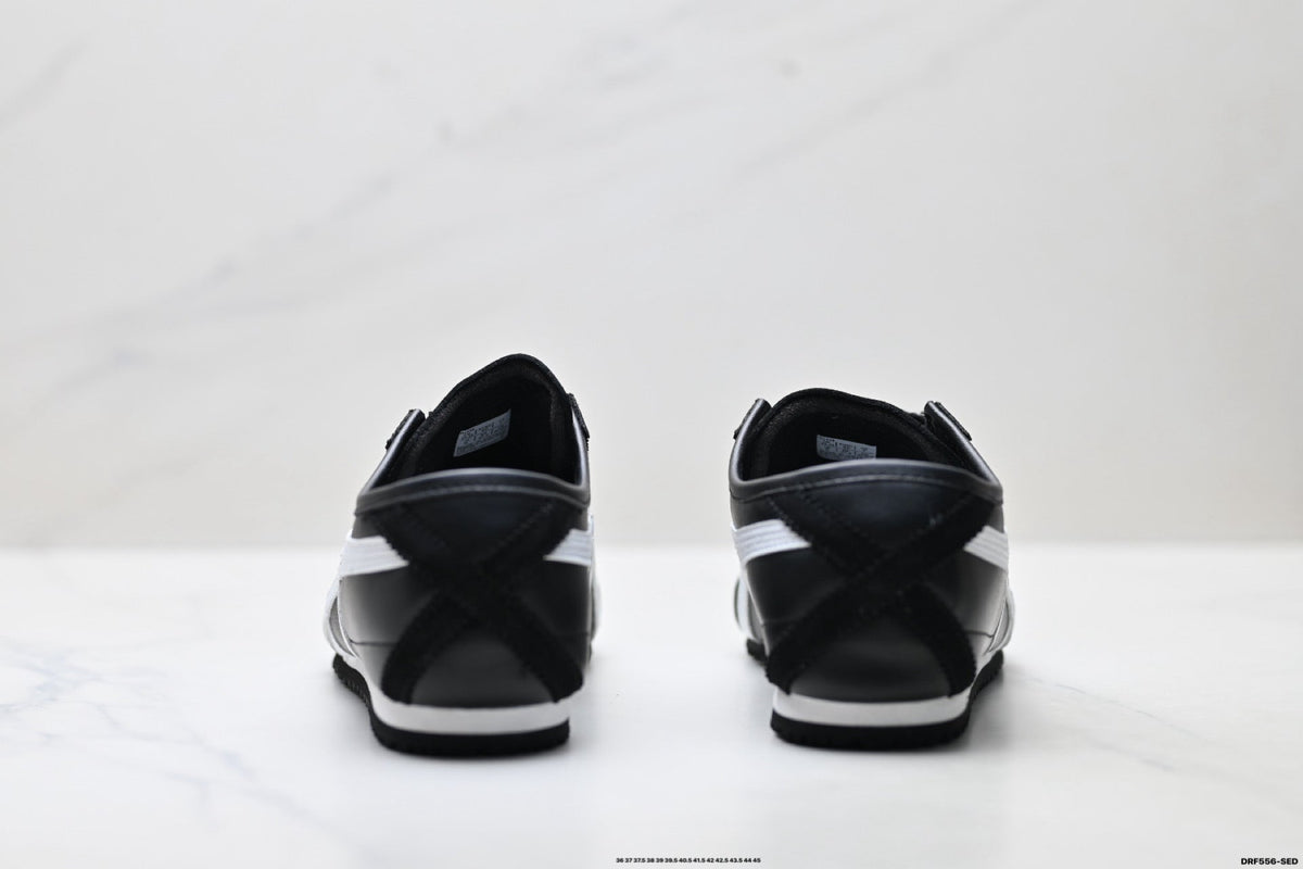 Onitsuka Tiger Retro Low Top Black White Unisex Shoes Style 22