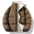 Shearling Puffer Jacket