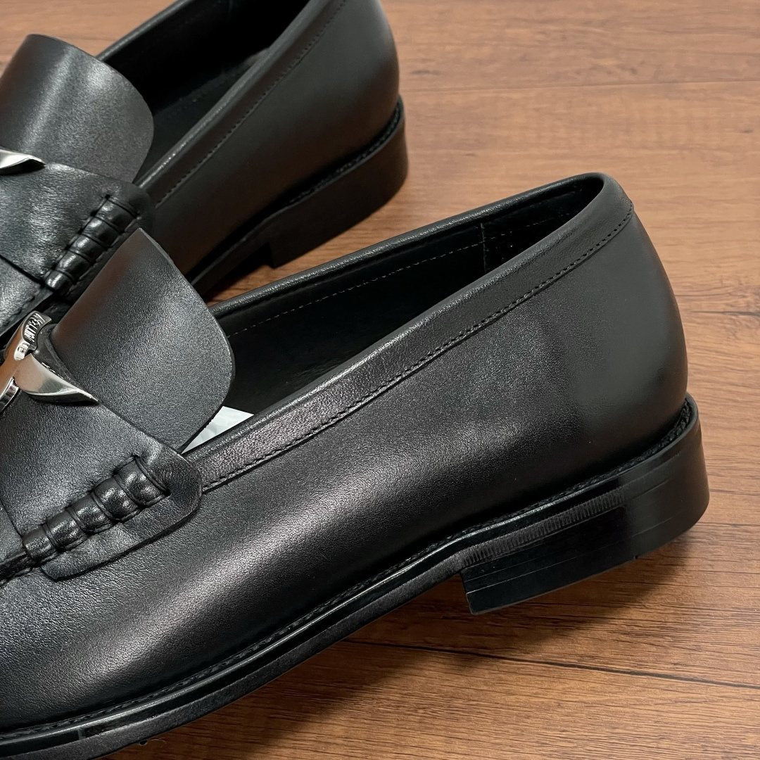 Louis Vuitton Major Black Loafers