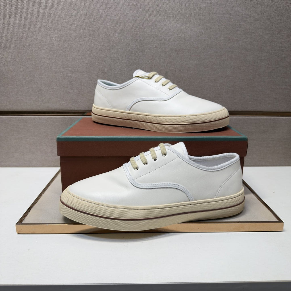 Men's Low-Top Lace-Up Sneakers