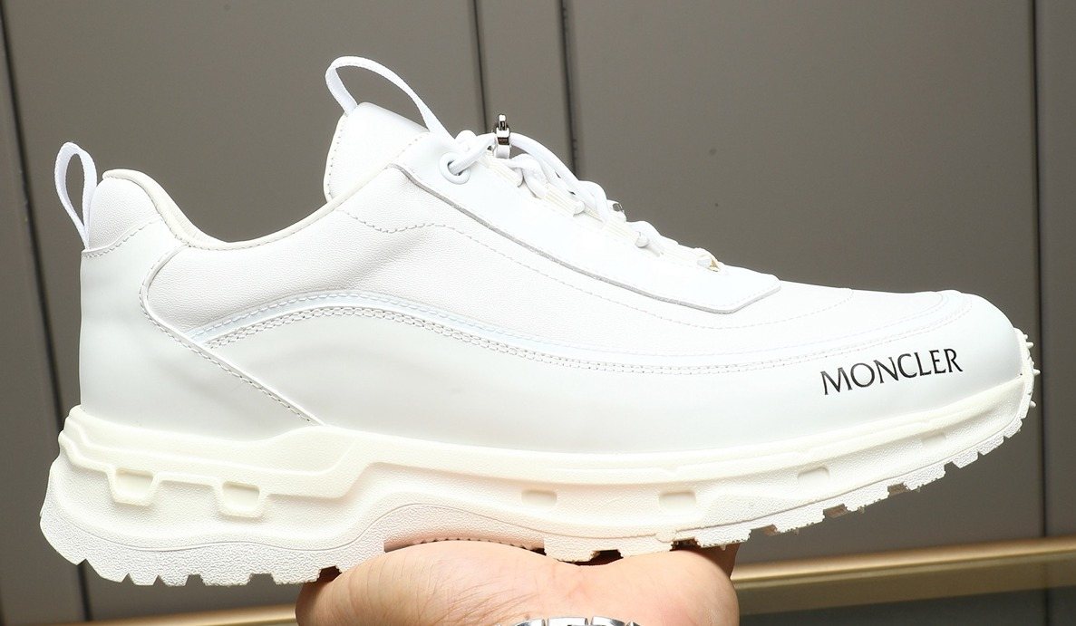 Moncler Chunky-Sole Lace-Up Sneakers