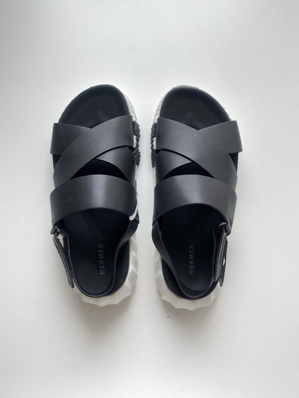 Hermès Nappa Calfskin Slingback Sandals