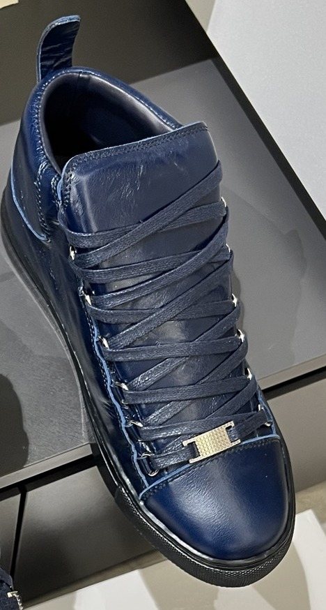 Balenciaga Lace-Up High-Top Sneakers