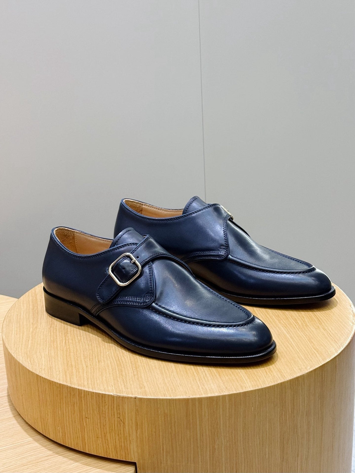 Loro Piana Suede Buckle Loafers
